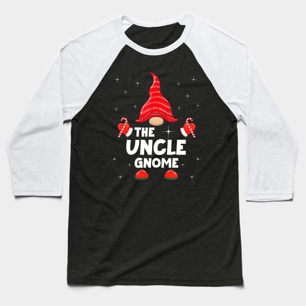 The Uncle Gnome Matching Family Christmas Pajama Baseball T-Shirt by Foatui